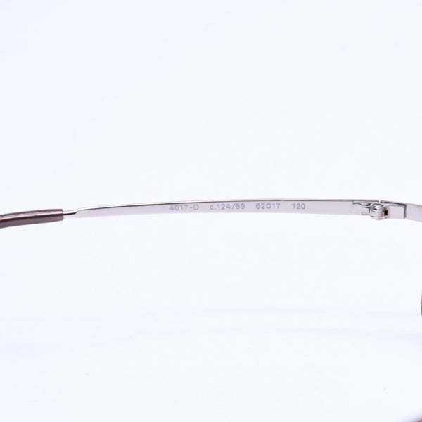 CHANEL シャネル リムレス サングラス アイウェア 4017-D c.124/89 サイズ62□17 120 ココマーク ラインストーン ブラウン 美品 中古 4a008583