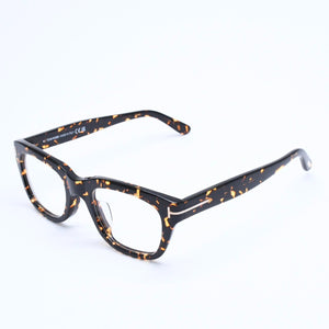 新品同様 TOM FORD トムフォード Snowdon スノードン メガネ 眼鏡 BR TF237-F ブラウン オレンジ サイズ51☐21 中古 4a008491