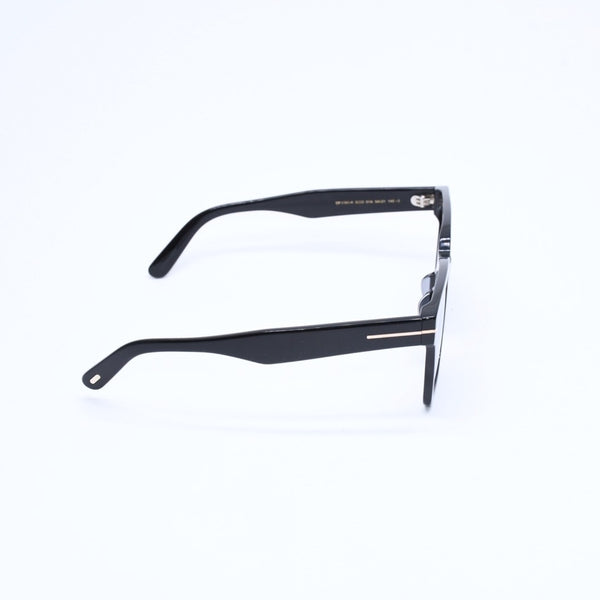 極美品 TOM FORD トムフォード ウェリントン サングラス メガネ TF1161-K アセテート メタル ブラック サイズ54◻︎21 中古 4a008476