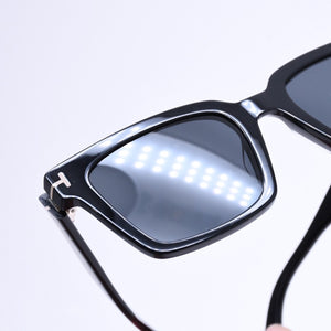 極美品 TOM FORD トムフォード ウェリントン サングラス メガネ TF1161-K アセテート メタル ブラック サイズ54◻︎21 中古 4a008476