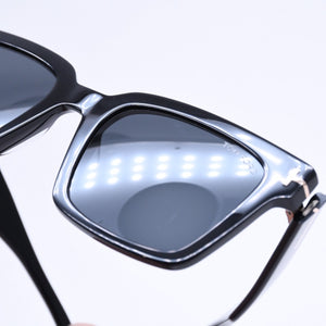 極美品 TOM FORD トムフォード ウェリントン サングラス メガネ TF1161-K アセテート メタル ブラック サイズ54◻︎21 中古 4a008476