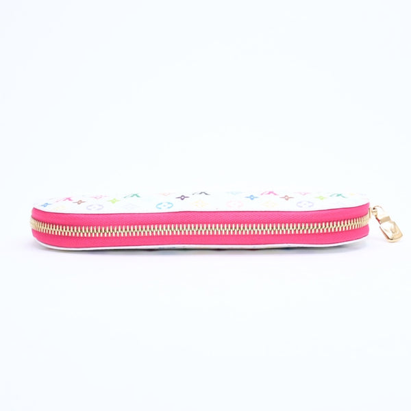 新品同様 LOUIS VUITTON ルイヴィトン LV × TM ペンシルポーチシャーロット GI1303 ホワイト マルチカラー 中古 4a008379