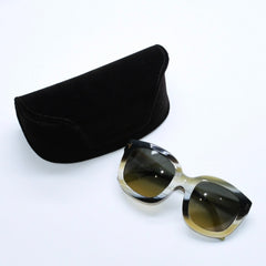 極美品 TOM FORD トムフォード クリストファー サングラス TF279 62F アセテート イエロー ホワイト ゴールド金具 サイズ53◻︎23 中古 4a008495