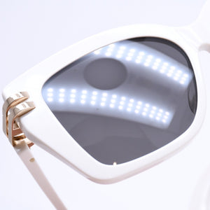 Mint condition CHRISTIAN DIOR sunglasses WH S1F 95A0 Ivory Size 56◻13 Gold hardware, pre-owned, item number 4a008533