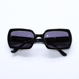 CHANEL シャネル サングラス アイウェア 5031 c.501/91 サイズ52□18 130 ココマーク ブラック 美品 中古 4a008437