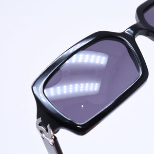 CHANEL シャネル サングラス アイウェア 5031 c.501/91 サイズ52□18 130 ココマーク ブラック 美品 中古 4a008437