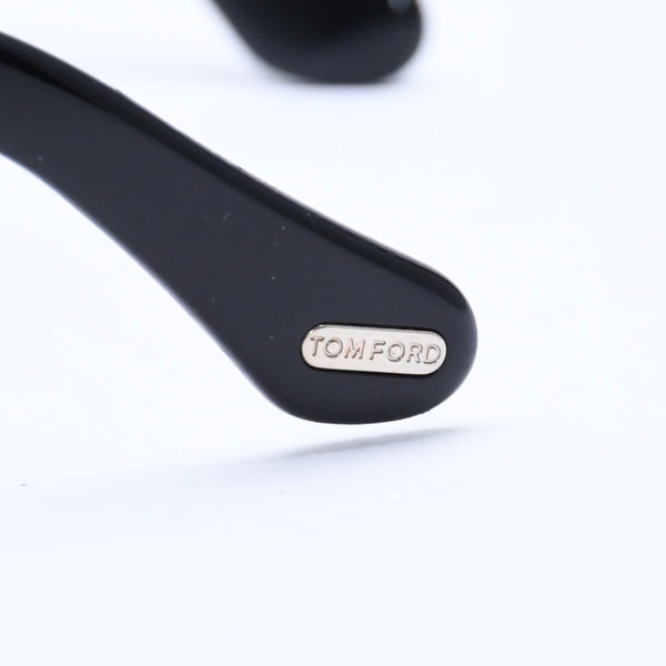 極美品 TOMFORD トムフォード サングラス Cary カリー TF58-F イタリア製 アセテート ブラック ブルー ゴールド金具 サイズ52◻︎20 中古 4a008523