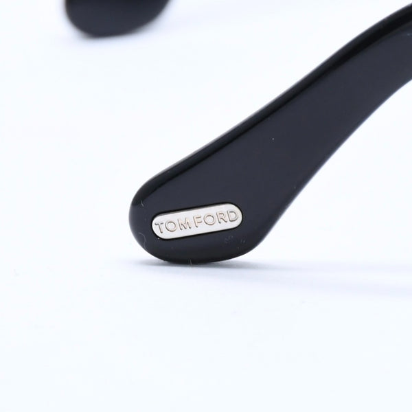 極美品 TOMFORD トムフォード サングラス Cary カリー TF58-F イタリア製 アセテート ブラック ブルー ゴールド金具 サイズ52◻︎20 中古 4a008523