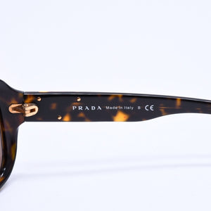 極美品 PRADA プラダ Sunglasses サングラス アイウェア SPR 10M-A サイズ59◻︎16 ブラウン ゴールド金具 中古 4a008527