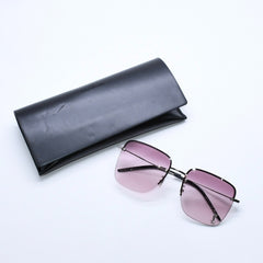 極美品 YVES SAINT LAURENt イヴサンローラン サングラス グラデーションレンズ SL312M ピンク ブラック シルバー金具 サイズ58-17 145 中古 4a008531