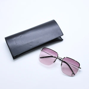 極美品 YVES SAINT LAURENt イヴサンローラン サングラス グラデーションレンズ SL312M ピンク ブラック シルバー金具 サイズ58-17 145 中古 4a008531