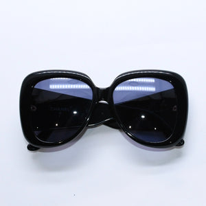 CHANEL シャネル サングラス アイウェア 05254 94305 ココマーク ブラック ゴールド プラスチック 美品 中古 4a008509