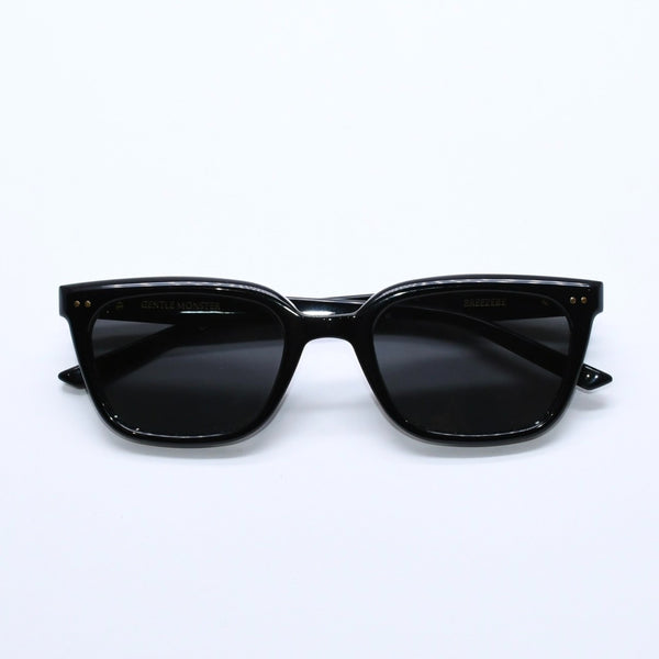 極美品 GENTLE MONSTER ジェントルモンスター Sunglasses サングラス アイウェア サイズ53□162-147 ブラック 中古 4a008496