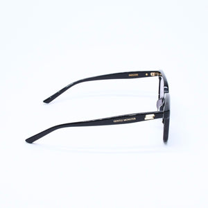 極美品 GENTLE MONSTER ジェントルモンスター Sunglasses サングラス アイウェア サイズ53□162-147 ブラック 中古 4a008496