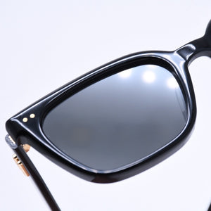 極美品 GENTLE MONSTER ジェントルモンスター Sunglasses サングラス アイウェア サイズ53□162-147 ブラック 中古 4a008496