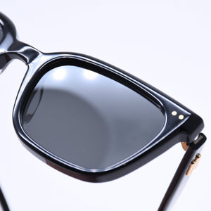 極美品 GENTLE MONSTER ジェントルモンスター Sunglasses サングラス アイウェア サイズ53□162-147 ブラック 中古 4a008496