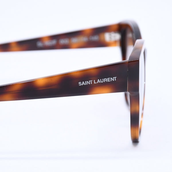 SAINT LAURENT サンローラン Sunglasses サングラス アイウェア SL162/F サイズ56◻︎14 145 ブラウン 美品 中古 4a008439