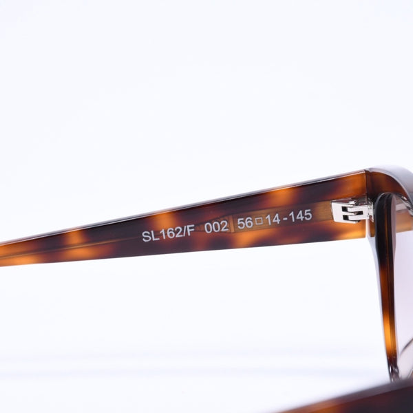 SAINT LAURENT サンローラン Sunglasses サングラス アイウェア SL162/F サイズ56◻︎14 145 ブラウン 美品 中古 4a008439