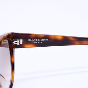 SAINT LAURENT サンローラン Sunglasses サングラス アイウェア SL162/F サイズ56◻︎14 145 ブラウン 美品 中古 4a008439