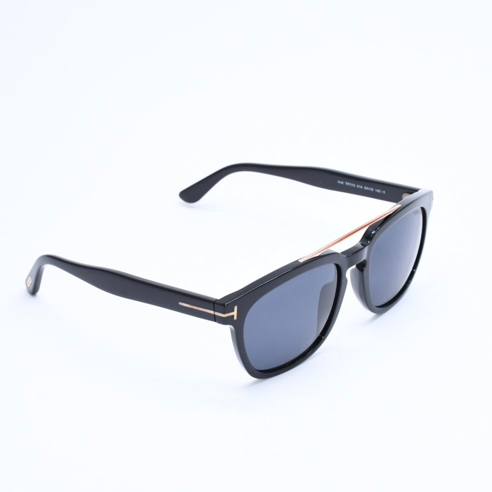 TOM FORD トムフォード Sunglasses サングラス アイウェア TF516 01A サイズ54◻︎19 145 ブラック ゴールド金具 美品 中古 4a008498