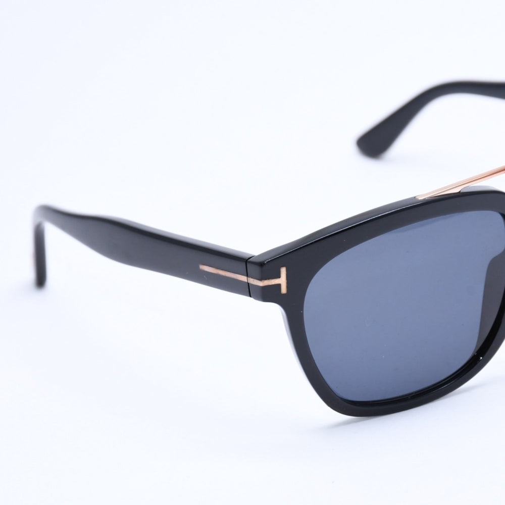 TOM FORD トムフォード Sunglasses サングラス アイウェア TF516 01A サイズ54◻︎19 145 ブラック ゴールド金具 美品 中古 4a008498