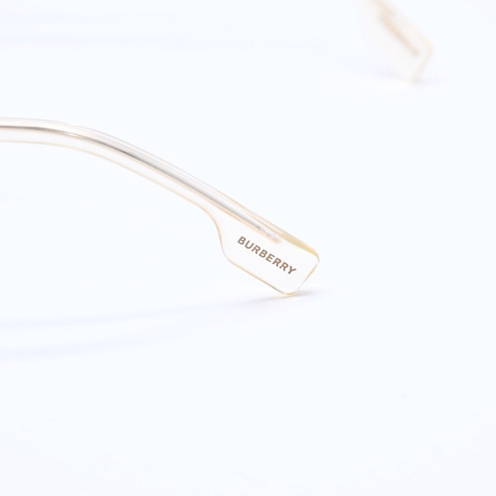 極美品 BURBERRY バーバリー ダブルブリッジ チェック柄 サングラス DY3487626 メタル ゴールド金具 サイズ55◻︎20 中古 4a008499