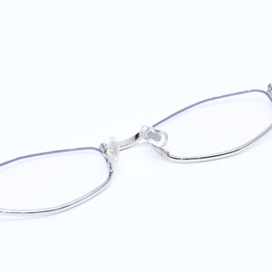 新品同様 GENTLE MONSTER ジェントルモンスター Gleam02 サングラス メガネ メタル ラインストーン シルバー金具 中古 4a008440