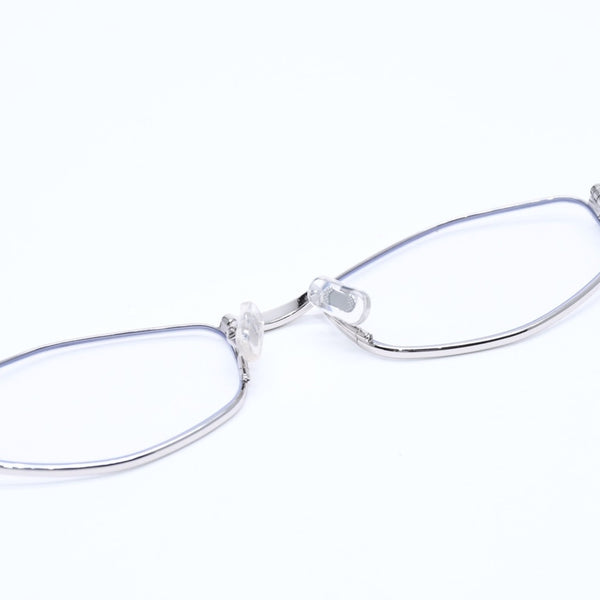 新品同様 GENTLE MONSTER ジェントルモンスター Gleam02 サングラス メガネ メタル ラインストーン シルバー金具 中古 4a008440