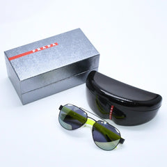 極美品 PRADA プラダ PRADA SPORTS プラダスポーツ Sunglasses サングラス SPS 57U サイズ59◻︎15 中古 4a008524