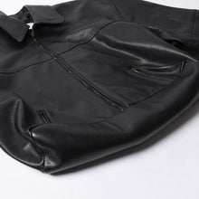 画像をギャラリービューアに読み込む, 新品未使用 BALENCIAGA バレンシアガ ハンドバック シャツバッグ close bag 811992 レザー ブラック 中古 4a000855