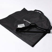 画像をギャラリービューアに読み込む, 新品未使用 BALENCIAGA バレンシアガ ハンドバック シャツバッグ close bag 811992 レザー ブラック 中古 4a000855