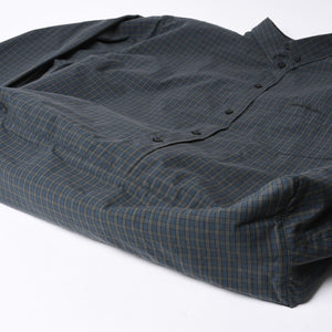 New unused BALENCIAGA handbag shirt bag close bag 811677 cotton green used 4a000856