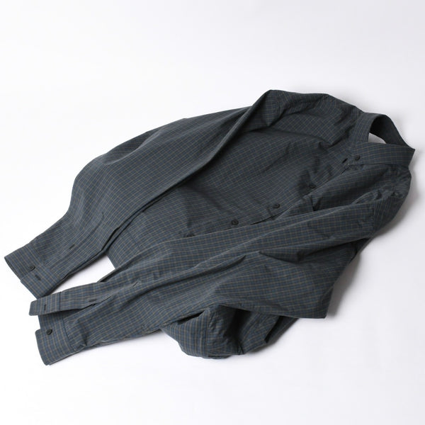 New unused BALENCIAGA handbag shirt bag close bag 811677 cotton green used 4a000856