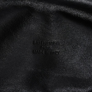 New unused BALENCIAGA handbag shirt bag close bag 811677 cotton green used 4a000856