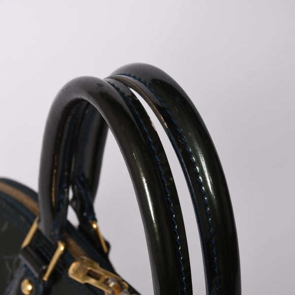 LOUIS VUITTON Alma GM handbag M91612 Monogram Vernis Brugnuit Gold hardware Good condition Used 4a000753