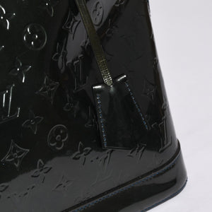 LOUIS VUITTON Alma GM handbag M91612 Monogram Vernis Brugnuit Gold hardware Good condition Used 4a000753
