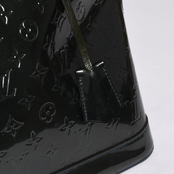 LOUIS VUITTON Alma GM handbag M91612 Monogram Vernis Brugnuit Gold hardware Good condition Used 4a000753