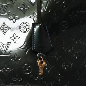 LOUIS VUITTON Alma GM handbag M91612 Monogram Vernis Brugnuit Gold hardware Good condition Used 4a000753
