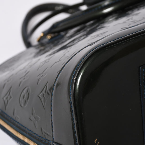 LOUIS VUITTON Alma GM handbag M91612 Monogram Vernis Brugnuit Gold hardware Good condition Used 4a000753