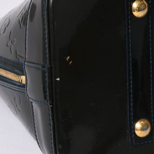 LOUIS VUITTON Alma GM handbag M91612 Monogram Vernis Brugnuit Gold hardware Good condition Used 4a000753