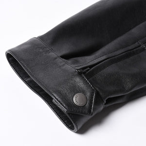 新品未使用 BALENCIAGA バレンシアガ ハンドバック シャツバッグ close bag 811992 レザー ブラック 中古 4a000855