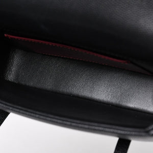 新品同様 CHANEL シャネル ストラップ クラッチ ワンショルダーバッグ AP5068 ランダム番台 ココマーク キャビアスキン 中古 4a009073
