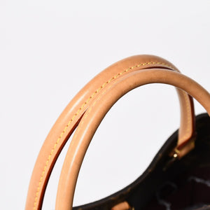 極美品 LOUIS VUITTON ルイヴィトン モンテーニュMM モノグラム ハンドバッグ M41056 ブラウン 中古 4a009085