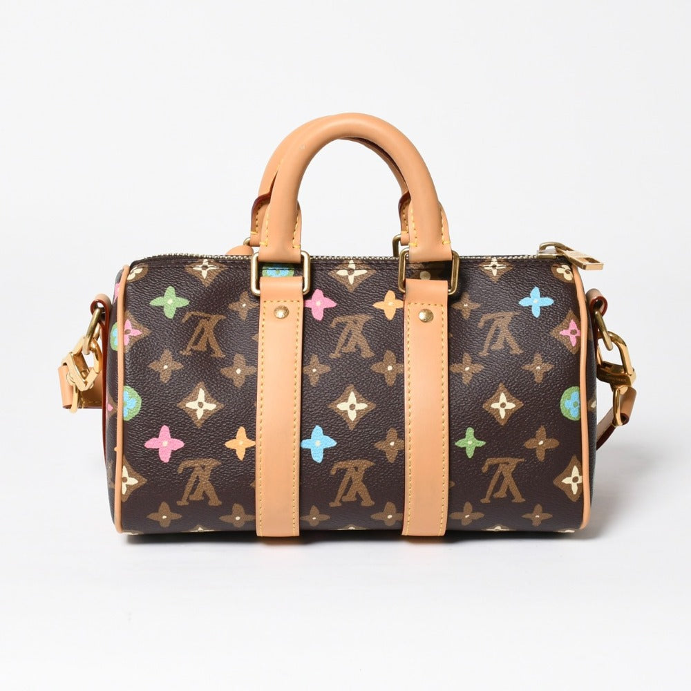 Very good condition LOUIS VUITTON Tyler the Creator Louis Vuitton Keepall Bandouliere 25 Monogram Craggy Handbag Leather M24849 Used 4a009080