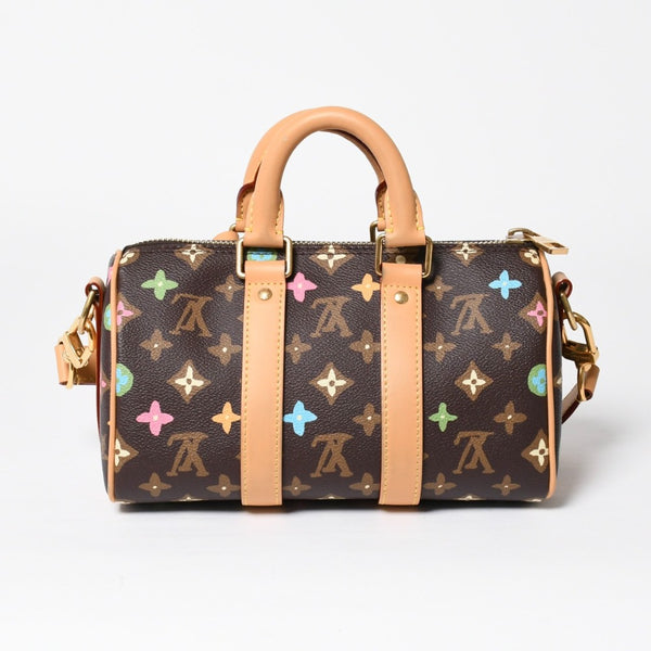 Very good condition LOUIS VUITTON Tyler the Creator Louis Vuitton Keepall Bandouliere 25 Monogram Craggy Handbag Leather M24849 Used 4a009080