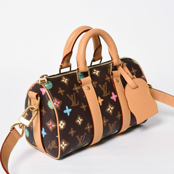 Very good condition LOUIS VUITTON Tyler the Creator Louis Vuitton Keepall Bandouliere 25 Monogram Craggy Handbag Leather M24849 Used 4a009080