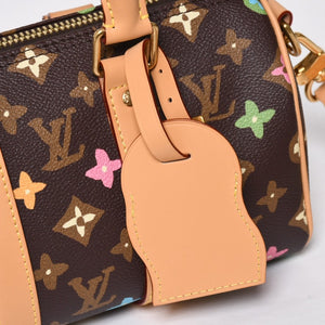 Very good condition LOUIS VUITTON Tyler the Creator Louis Vuitton Keepall Bandouliere 25 Monogram Craggy Handbag Leather M24849 Used 4a009080