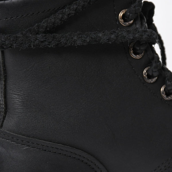 極美品 CHROME HEARTS クロムハーツ × WESCO ウエスコ FIREMAN CENTER ZIP ファイヤーマンブーツ サイズ8 1/2E ブラック 中古 4a009092