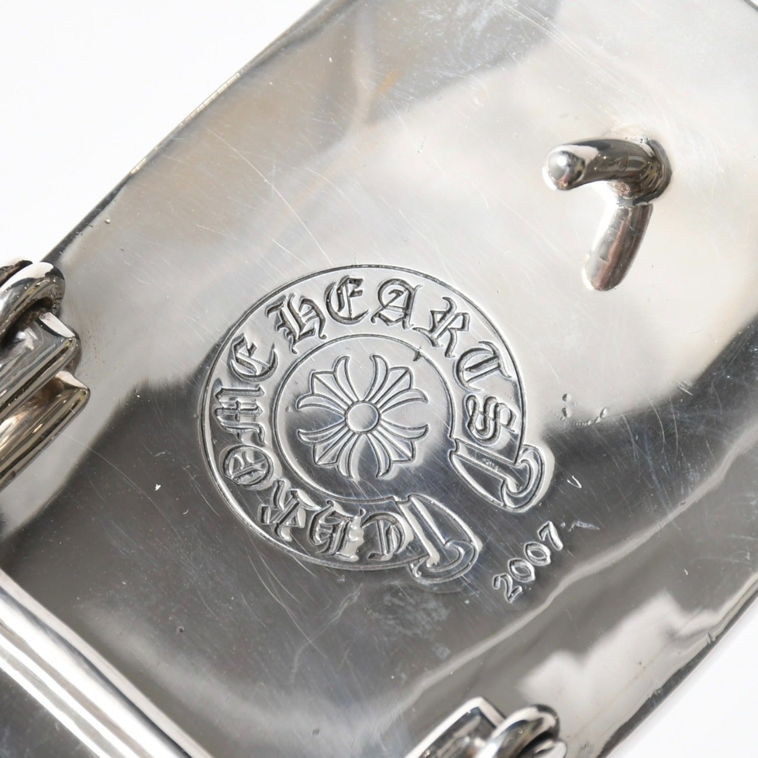 S&S SUPER クロムメッキバックル CHROME HEARTS クロムハーツ BUCKL MIL FLERKNEE フレアニー バックル