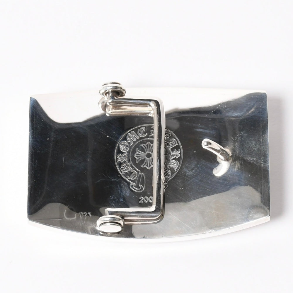 CHROME HEARTS クロムハーツ BUCKL MIL FLERKNEE フレアニー バックル 重量約224.25g 2007/.923刻印 シルバー923 美品 中古 4a008569